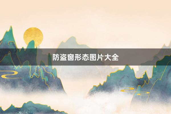 防盗窗形态图片大全